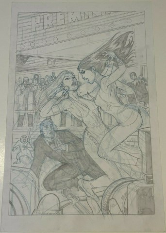Sheena #6 Cover - unpublished by Tim Seeley